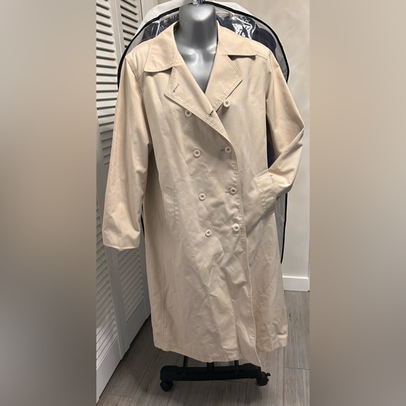 London Fog Vintage rain/trench coat Petite size 10 - Picture 1 of 7